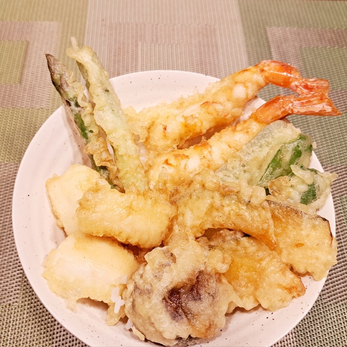 お家で作る!ごちそう天丼!